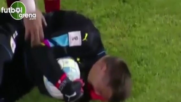 Muslera'nın korkutan anları!