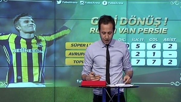 Robin van Persie'nin 2015-16 sezonu istatistikleri