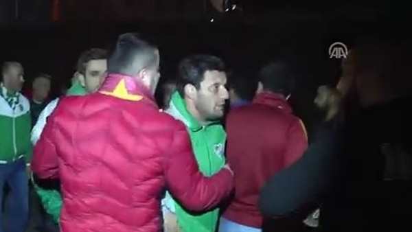 Türk Telekom Arena'da dostluk rüzgarları