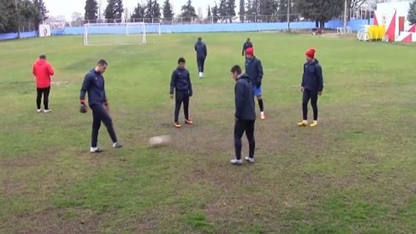 Balıkesirsporda Boluspor maçı hazırlıkları başladı