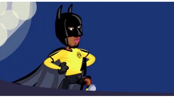 Borussia Dortmund - Bayern Münih maçı öncesi animasyon film