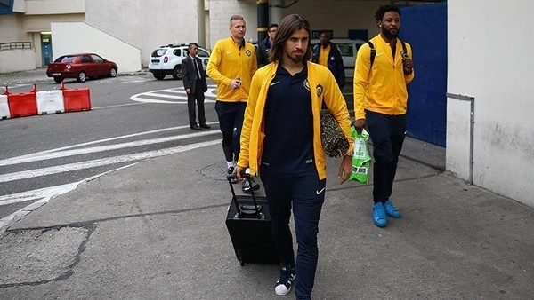 Osmanlıspor kafilesi, Bükreş'e geldi