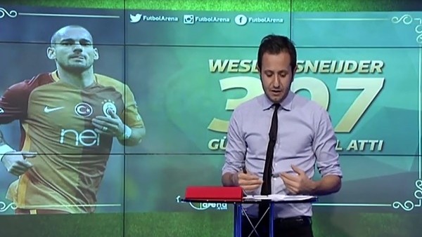 Wesley Sneijder 307 gün sonra gol attı