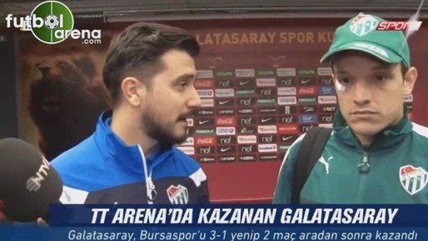 Bursaspor'un yıldız futbolcusu Batalla'nın maç sonu açıklamaları