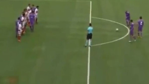 Odegaard'dan müthiş frikik