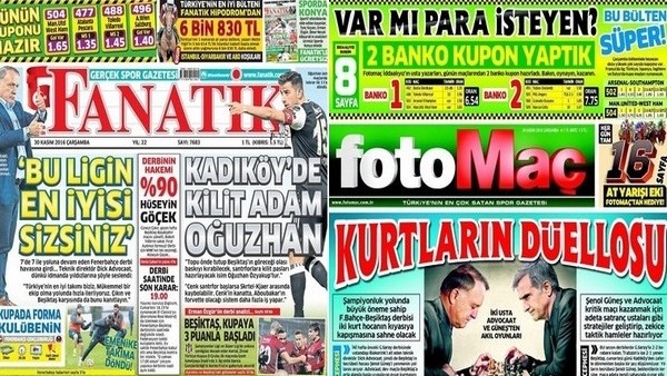 Gazete manşetleri - Gazete Oku (30 Kasım 2016)