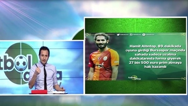 Hamit Altıntop 1 dakikada 27 bin euro kazandı