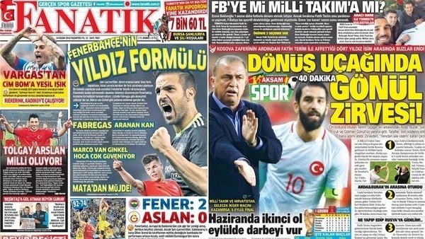 Gazete manşetleri - Gazete Oku (14 Kasım 2016)