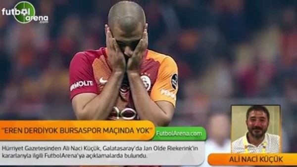 Ali Naci Küçük: Eren Derdiyok, Bursaspor maçında yok