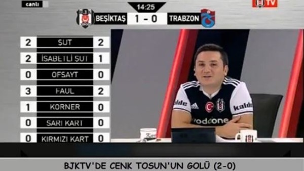 BJK TV'de 2. golden sonra:  