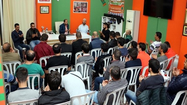 Alanyaspor taraftarı galibiyet duası etti
