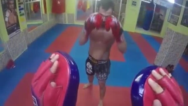 Turabi'den çılgın antrenman