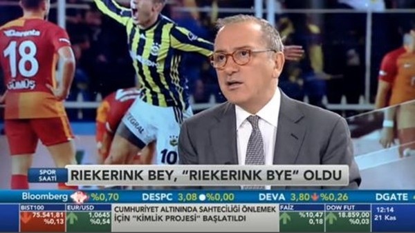 Fatih Altaylı: 'Riekerink hanım mı diyeceğiz şimdi?'
