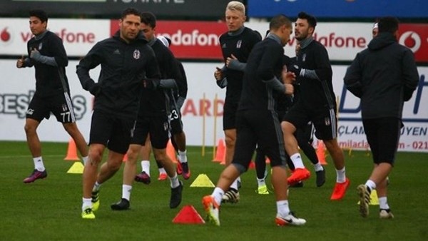 Beşiktaş, Benfica maçının hazırlıklarını tamamladı
