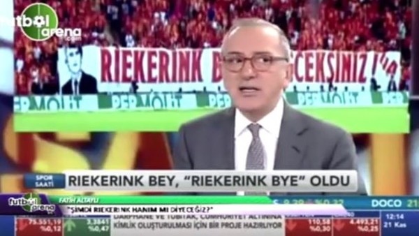 Fatih Altaylı: 'Riekerink Hanım mı diyeceğiz?'