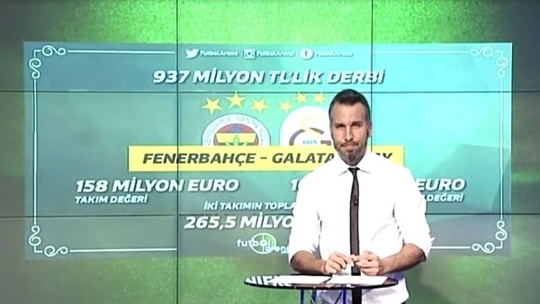 Fenerbahçe - Galatasaray derbisinin piyasa değeri