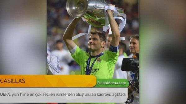 UEFA, yılın 11'ine en çok seçilen isimlerden oluşturulan kadroyu açıkladı