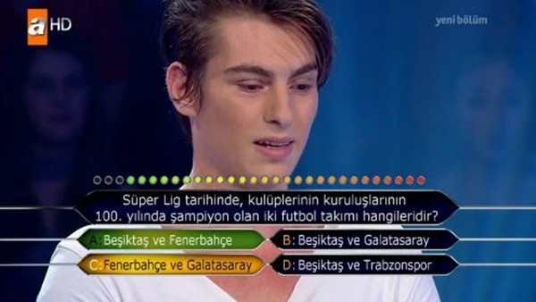 100. yılında hangi takımlar şampiyon oldu sorusu