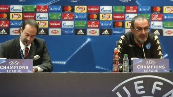 Napoli Teknik Direktörü Sarri'den Beşiktaş ve Vodafone Arena itirafı
