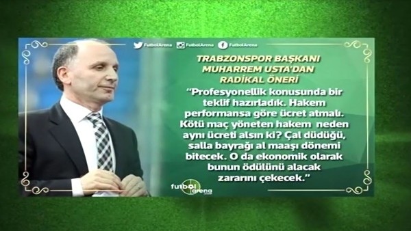 Bülent Yavuz: 'Hakemlere performansa dayalı ücret fikri değerlendirilebilir'