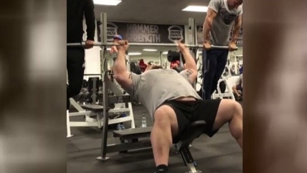 Eddie Hall'den çılgın antrenman!
