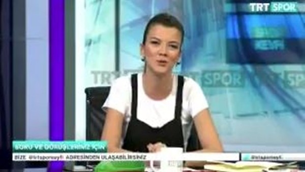 TRT Spor sunucusu: 'Golden sonra niye bağırıyoruz?'