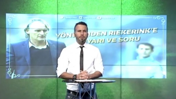 Galatasaray yönetiminden Riekerink'e 4 uyarı 