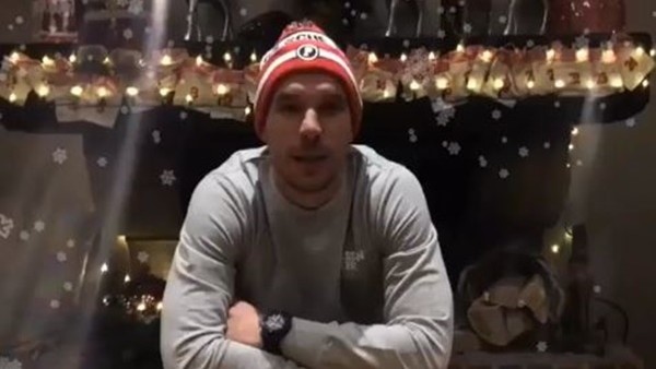 Podolski'den yeni yıl mesajı