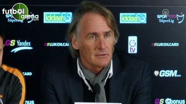 Galatasaray teknik direktörü Riekerink'in açıklamaları
