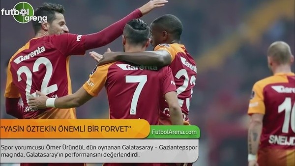 Ömer Üründül: "Yasin Öztekin önemli bir forvet"