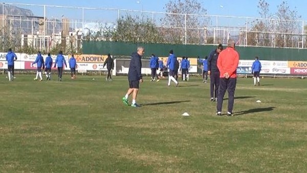 Antalyaspor, Bursaspor maçının hazırlıklarını sürdürdü