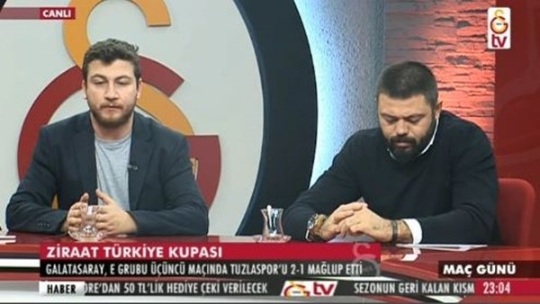 Galatasaray - Tuzlaspor maçı sonrası GS TV'de Riekerink ve futbolculara eleştiri