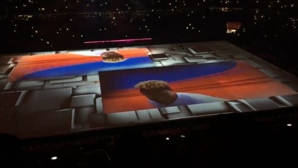 Allianz Arena'da Christmas gösterisi