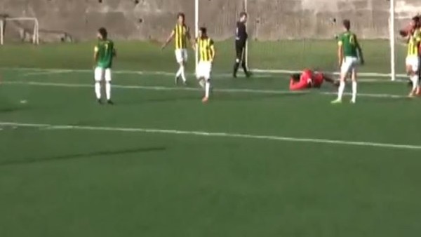 Amatör ligde ilginç olay