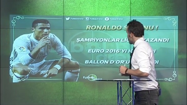 Ballon d'Or ödülü Cristiano Ronaldo'nun