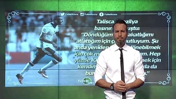 Anderson Talisca'dan sakatlık açıklaması