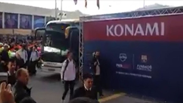 Real Madrid'in Camp Nou'ya gelişi