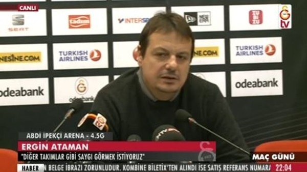 Ergin Ataman'dan basın toplantısında muhabire esti gürledi