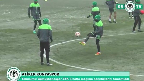 Atiker Konyaspor, Gümüşhanespor maçına hazır