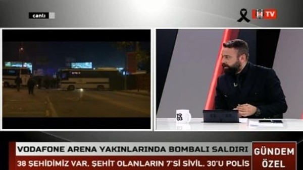 Bülent Ülgen, BJK TV'de patlama anında yaşadıklarını anlattı