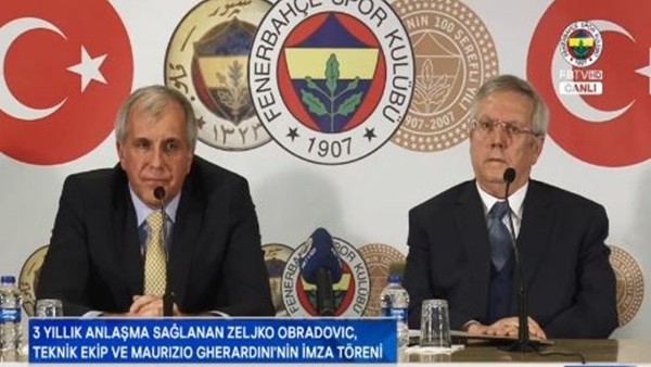 Fenerbahçe, Zeljko Obradovic ile 3 yıllık imzaladı