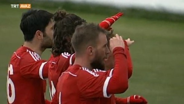 Sivassporlu futbolculardan asker selamı!