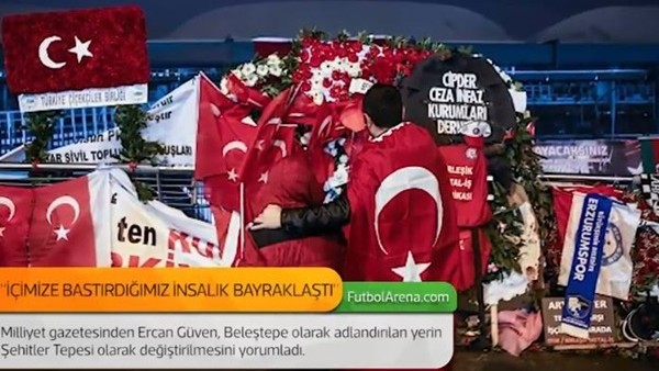 Ercan Güven: 'İçimize bastırdığımız insanlığımız bayraklaştı'