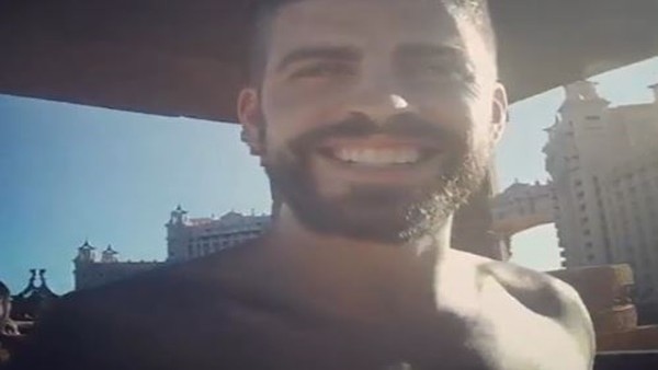 Shakira ve Pique'nin tatil keyfi