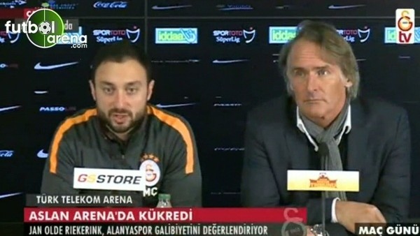 Riekerink puan kayıplarını böyle savundu