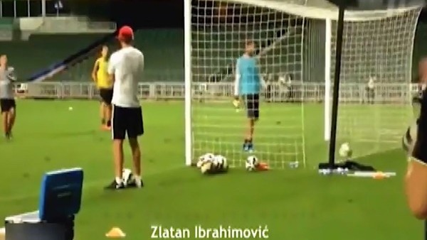 Zlatan İbrahimovic'ten harika gol