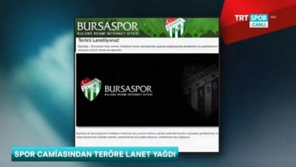 Futbol dünyası teröre karşı tek yürek!