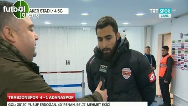 Adanaspor kalecisi Mert Akyüz'ün maç sonu açıklamaları