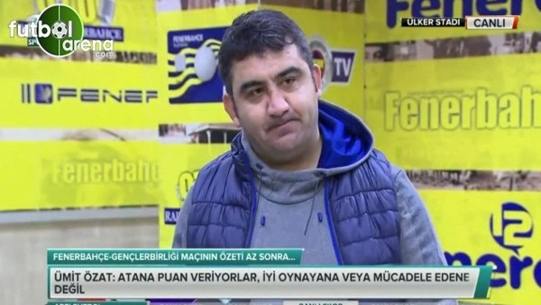 Ümit Özat'tan Fenerbahçe maçı sonrası 3-0 yorumu 