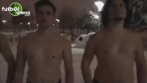 Karda Şampiyonlar Ligi seremonisi